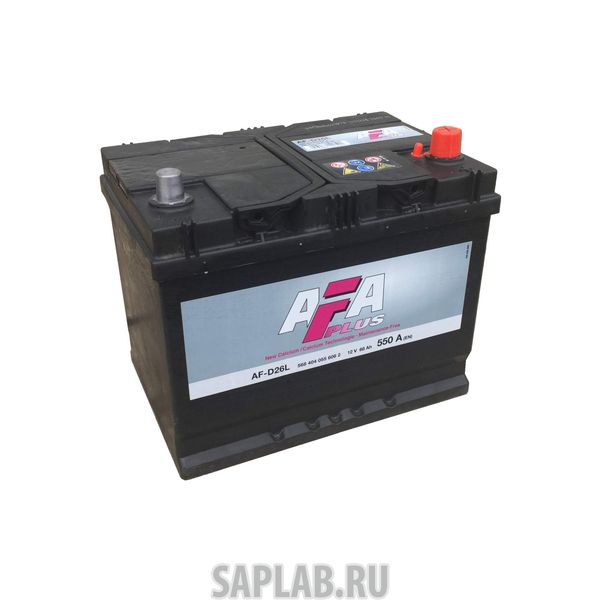 Купить AFA AFD26L Аккумулятор AFA 68 А/ч 568404 AF ОБР выс 261x175x220 EN550