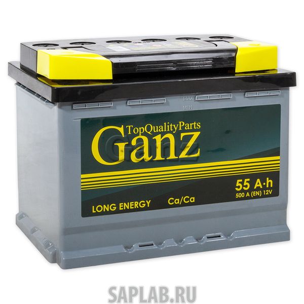 Купить GANZ GA551 Аккумулятор Ganz 55 А/Ч 242x175x190 En500 Ganz Ga551 GANZ арт. GA551