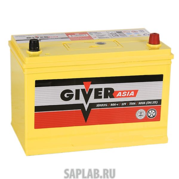 Купить GIVER 105D31L Аккумулятор GIVER ASIA 105D31L