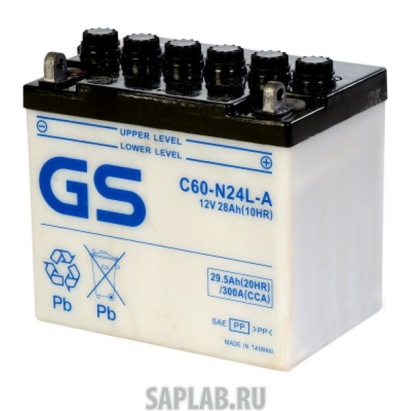 Купить GS C60N24LA Аккумулятор GS C60N-24L-A (б/э) 370