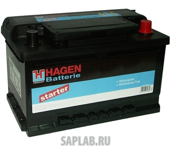 Купить HAGEN 56219 Аккумулятор автомобильный Hagen 12V 62Ah 540A B 56219