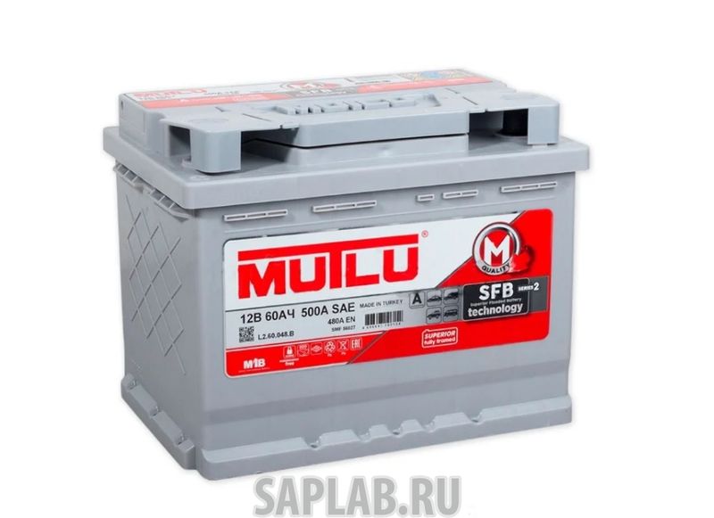 Купить MUTLU L260048B Аккумулятор MUTLU SFB 60 А/ч 560 138 048 прям L+ EN 480A 242x175x190 SMF56027 L2.60.048.B