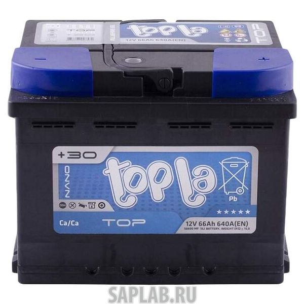 Купить TOPLA 66R640A Аккумулятор Topla Top 66R 640A 242x175x190
