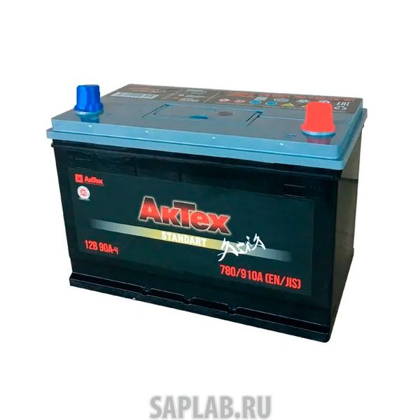 Купить АКТЕХ 6СТ900 Аккумулятор АКТЕХ ASIA 90 А/ч обратная R+ EN 780A 306x173x223 ATSTA 90-3-R