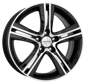 Купить Rapid R13934 RAPID БОРЕЛЛИ АЛМАЗ (KC613) 6.5X16 5/112 ET42 d57.1 /black/ [r13934]
