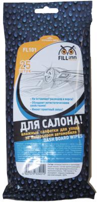 Купить Fill inn FL102 Влажные салфетки для рук в сашетах, 25 штук