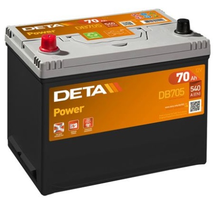 Купить DETA DB705 Аккумулятор автомобильный DETA DB705 70 Ач