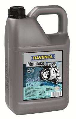 Купить Ravenol 4014835702455 Motobike 4-T Mineral 15W-40, 5л