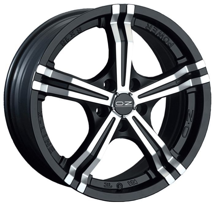 Купить Oz WHS057019 Power 17/8 ET35 Matt black + diamond cut