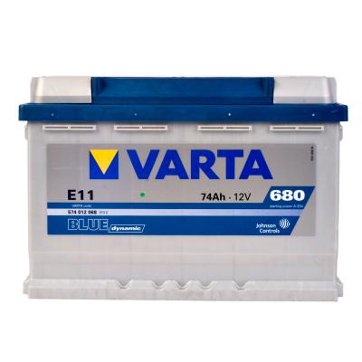 Купить VARTA 574012068 Аккумулятор автомобильный  Varta Blue Dymamic 574012068 74 Ач