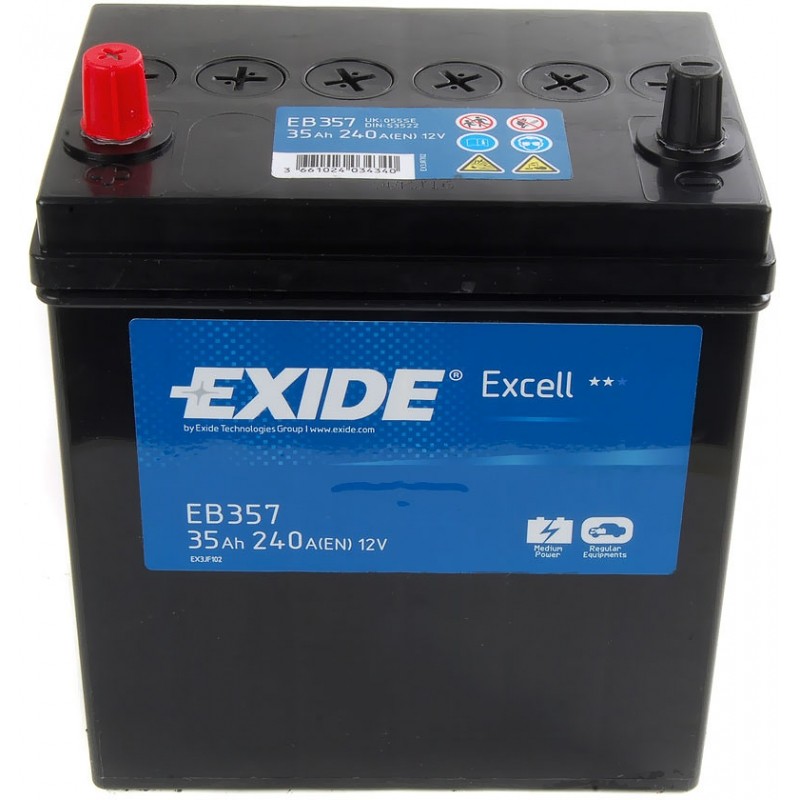 Купить EXIDE EB357 Аккумулятор автомобильный EXIDE EB357 35 Ач