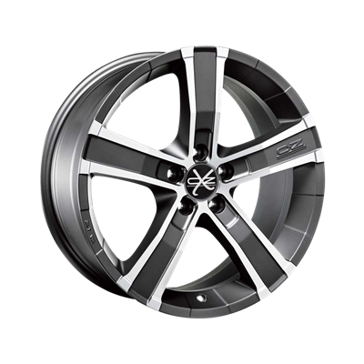 Купить Oz WHS104870 Sahara 5 17/8 ET42 Matt graphite diamond cut